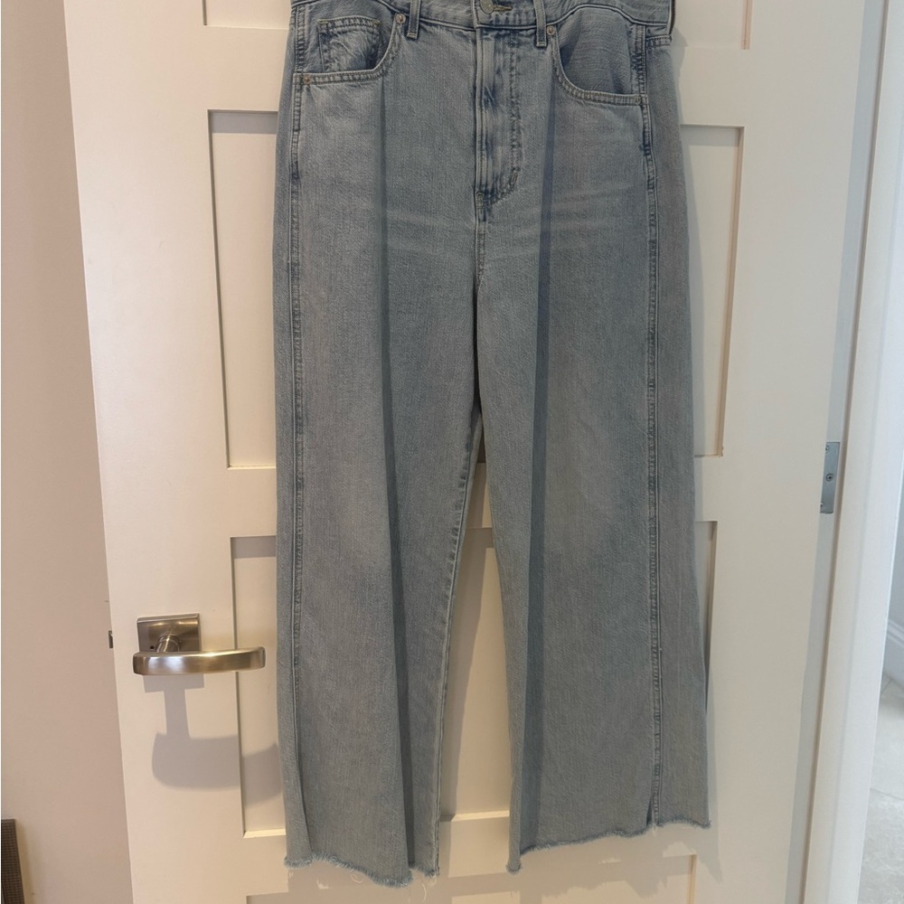 Light Wash Wide Leg Women's Jeans- Veronica Beard Jeans